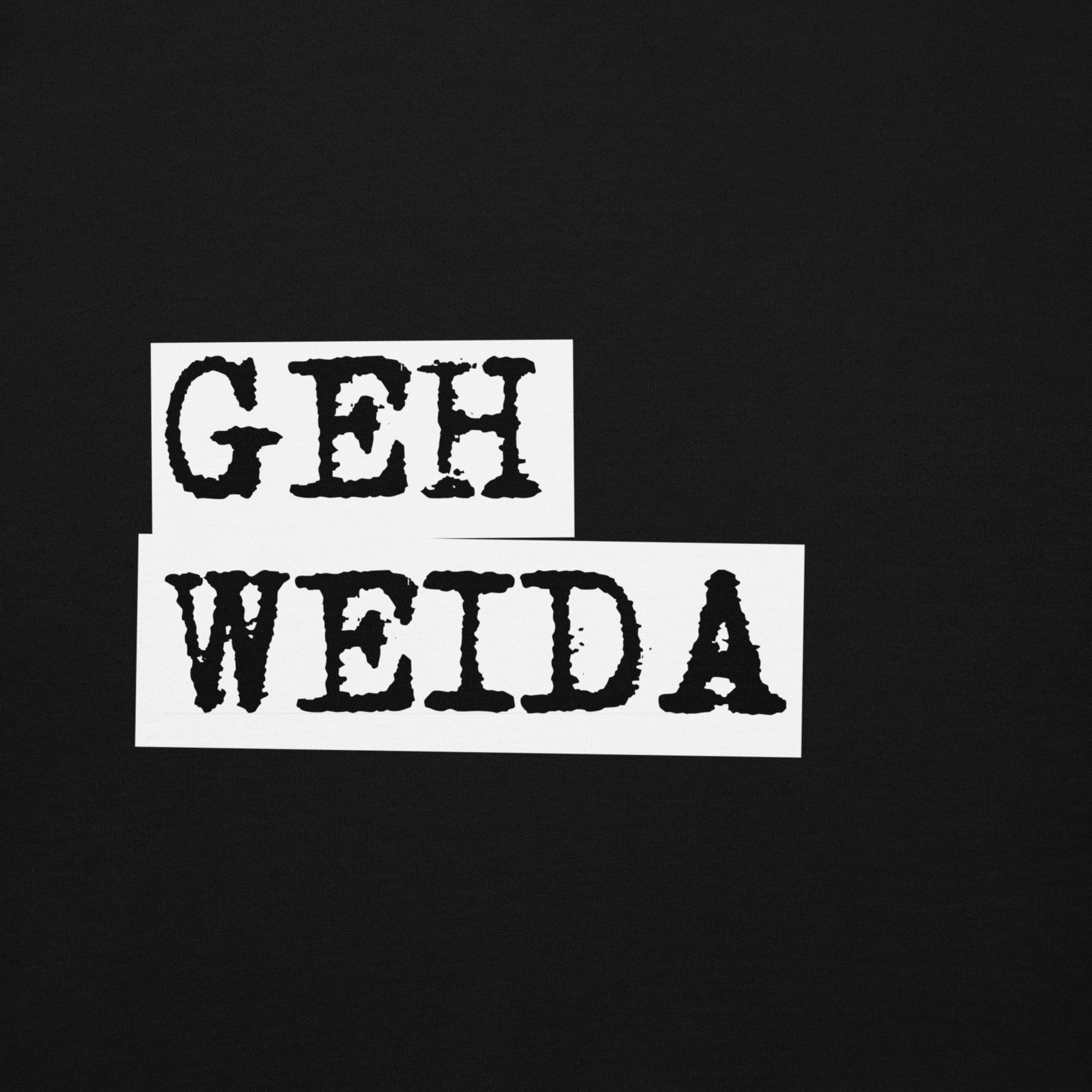Herren Hoodie - Geh weida