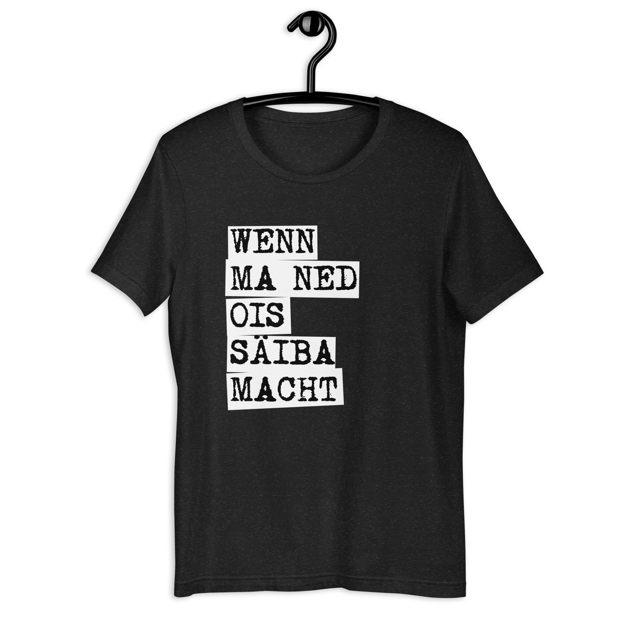 Frauen Top - Wenn ma ned ois säiba macht