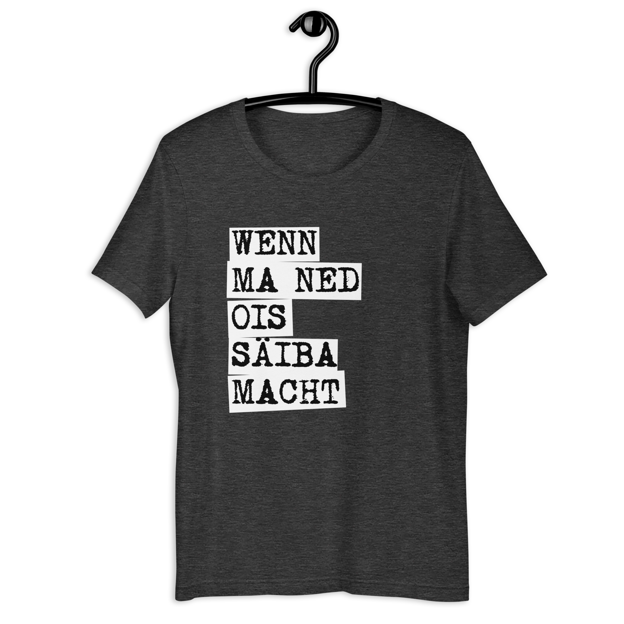 Frauen Top - Wenn ma ned ois säiba macht