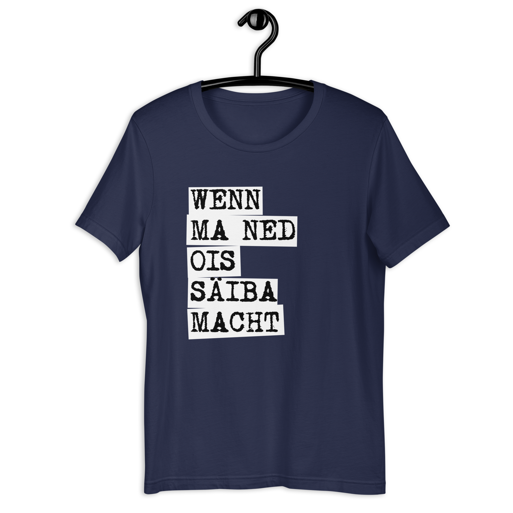 Frauen Top - Wenn ma ned ois säiba macht